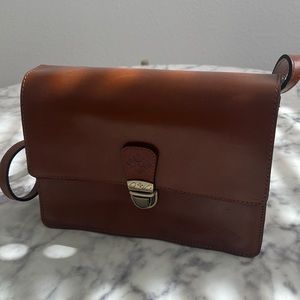 Patricia Nash brown leather bag